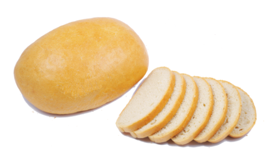 Хліб із пшеничного борошна вищого сорту подовий, нарізаний, в упаковці, 1 кг